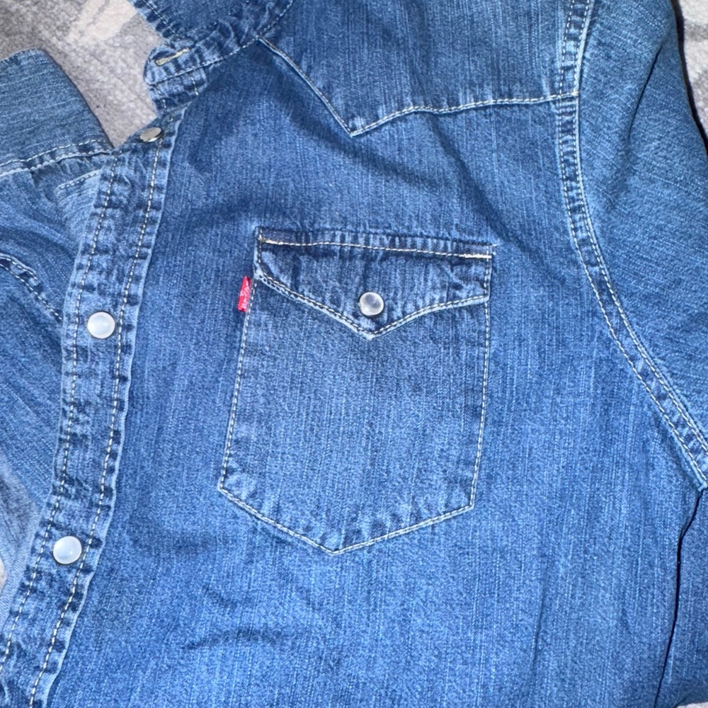 Levi’s Blue Denim Workshirt